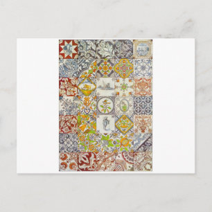 Nederlandse keramische tegels briefkaart