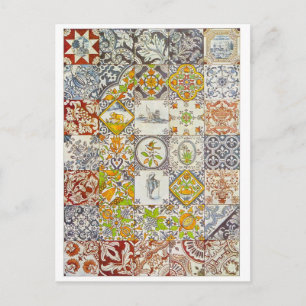 Nederlandse keramische tegels briefkaart