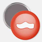 Nederlandse Klomp Magneet (Voorkant / Achterkant)