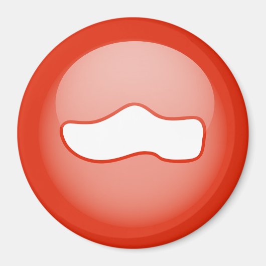 Nederlandse Klomp Magneet (Voorkant)