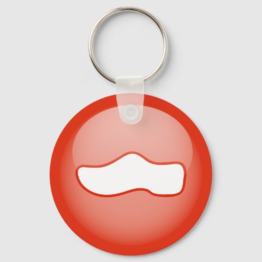 Nederlandse Klomp Sleutelhanger (Voorkant)