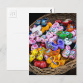 Nederlandse Klompen Briefkaart (Voorkant / Achterkant)