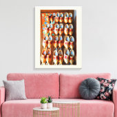 Nederlandse Klompen Canvas Afdruk (Insitu (Woonkamer))
