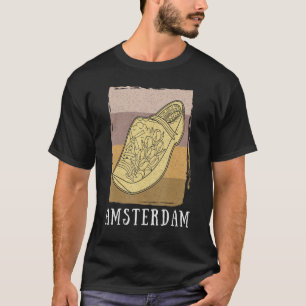 Nederlandse klompen Klomp schoenen Nederland souve T-shirt