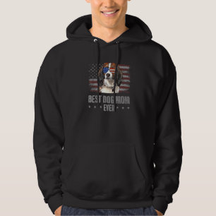 Nederlandse Kooikerhondje Best Dog Mam Ever Retro Hoodie