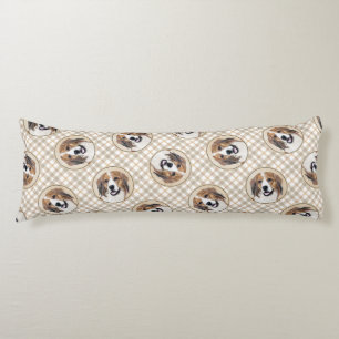 Nederlandse Kooikerhondje Schilderij Pet Dog Art Lichaamskussen