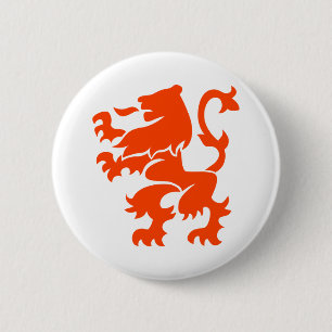 Nederlandse lionenjas ronde button 5,7 cm