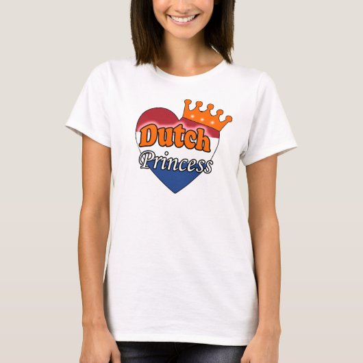 Nederlandse prinses t-shirt (Voorkant)