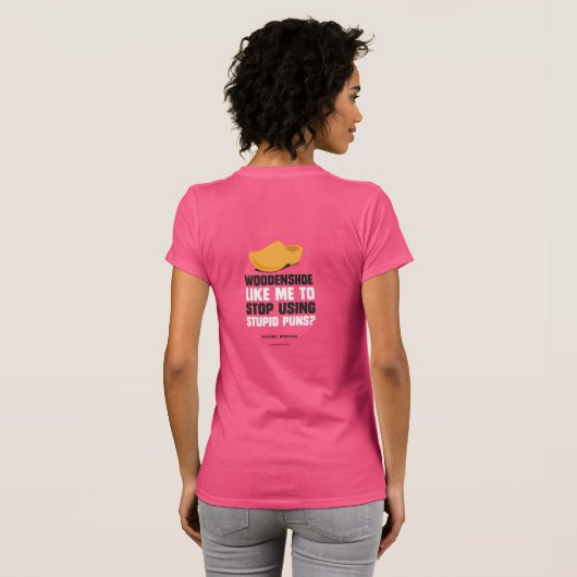 Nederlandse Puns T-shirt (Achterkant volledig)