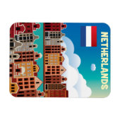 Nederlandse reisposter magneet (Horizontaal)