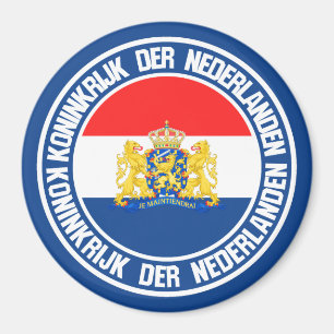 Nederlandse Ronde Emblem Magneet
