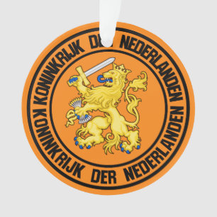 Nederlandse Ronde Emblem Ornament