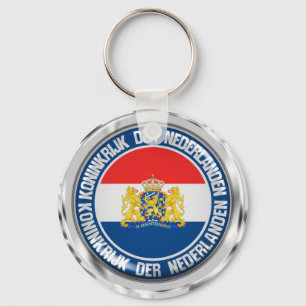 Nederlandse Ronde Emblem Sleutelhanger