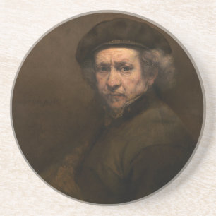 Nederlandse Schilder Rembrandt Gouden Eeuw Meester Zandsteen Onderzetter