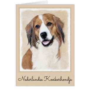 Nederlandse Schilderen Kooikerhondje - Dog Art