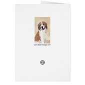 Nederlandse Schilderen Kooikerhondje - Dog Art (Achterkant)