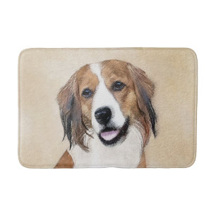 Nederlandse Schilderen Kooikerhondje - Dog Art Badmat