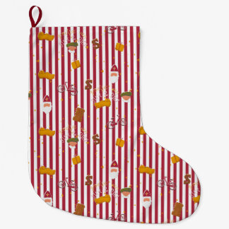 Nederlandse Sinterklaas Kerstkous Sint en Piet Grote Kerstsok