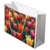 Nederlandse Tulpen Groot Cadeauzakje (Voorkant Gekanteld)
