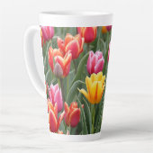 Nederlandse Tulpen Latte Mok (Linkerhoek)