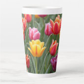 Nederlandse Tulpen Latte Mok (Voorkant)