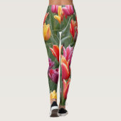 Nederlandse Tulpen Leggings (Achterkant)