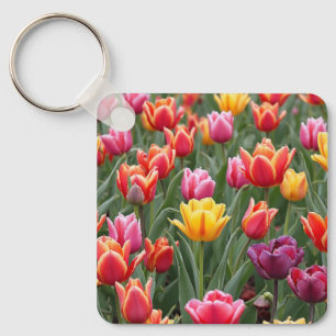 Nederlandse Tulpen Sleutelhanger