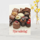 Nederlandse Vaderdag Kaart (Gele Bloem)