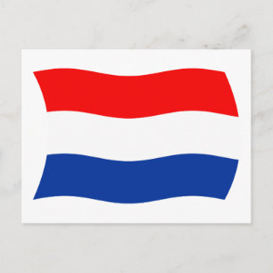 Nederlandse Vlag Ansichtkaart Briefkaart
