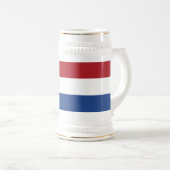 Nederlandse vlag bierpul (Voorkant rechts)