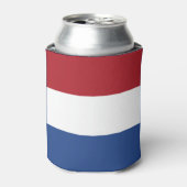 Nederlandse vlag blikjeskoeler (Blikje Voorkant)