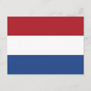 Nederlandse vlag briefkaart