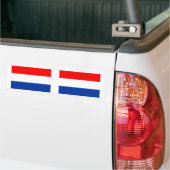 Nederlandse vlag bumpersticker (Op Truck)