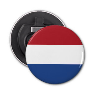 Nederlandse vlag button flesopener