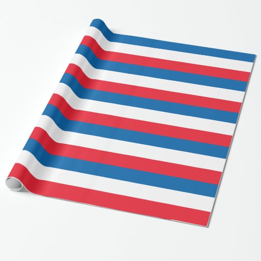 Nederlandse vlag cadeaupapier (Uitgerold)