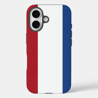 Nederlandse vlag iPhone 16 hoesje