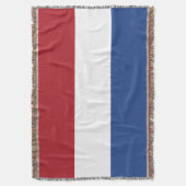 Nederlandse vlag deken (Voorkant Verticaal)