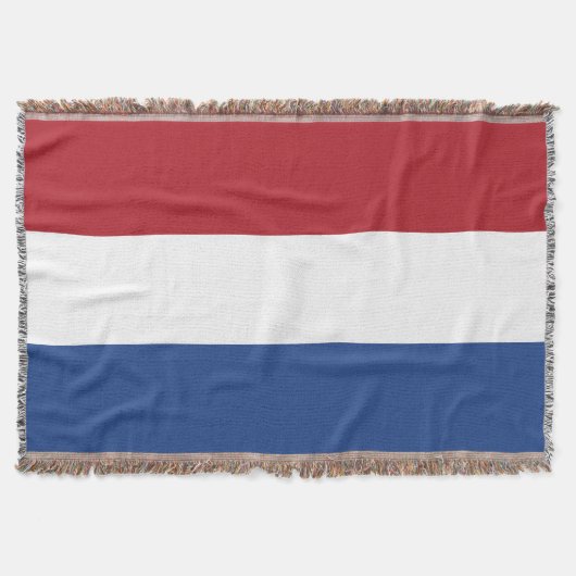 Nederlandse vlag deken (Voorkant)