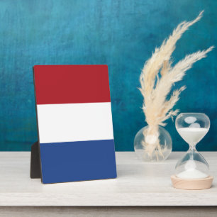 Nederlandse vlag fotoplaat