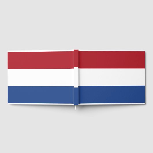 Nederlandse vlag gastenboek (Volledig)
