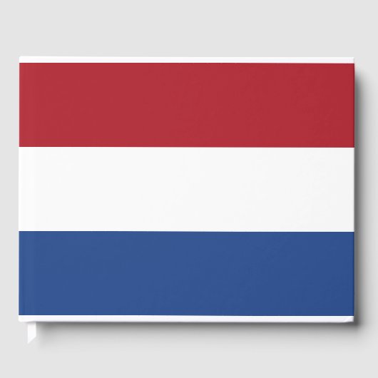 Nederlandse vlag gastenboek (Voorkant)