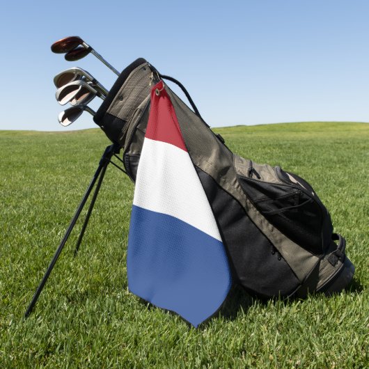 Nederlandse vlag golfhanddoek (Groen)