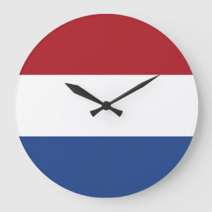 Nederlandse vlag grote klok