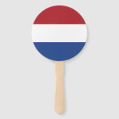 Nederlandse vlag handwaaier (Achterkant)