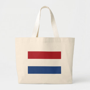 Nederlandse vlag jtcn grote tote bag