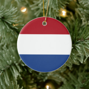 Nederlandse vlag keramisch ornament