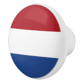 Nederlandse vlag keramische knop (Rechts)