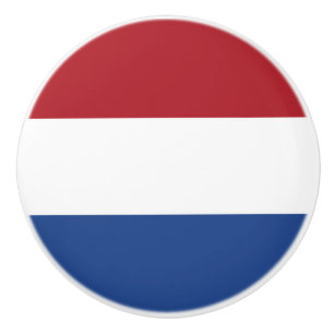 Nederlandse vlag keramische knop