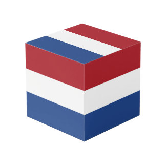 Nederlandse vlag kubus