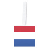 Nederlandse vlag kubus ornament (Voorkant)